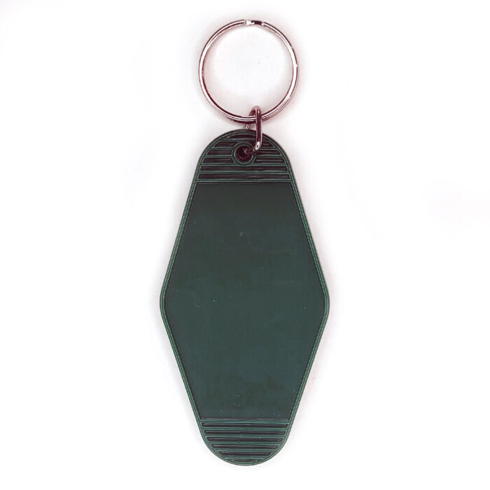 Vivid Transfers - UV DTF Blank - Motel Keychain - Deep Jade