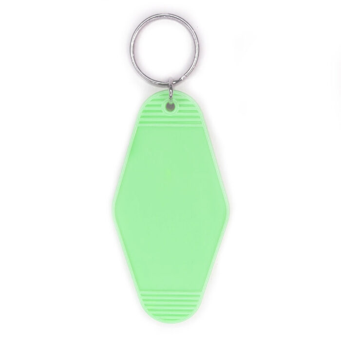 Vivid Transfers - UV DTF Blank - Motel Keychain - Mint Green