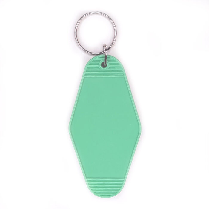 Vivid Transfers - UV DTF Blank - Motel Keychain - Turquoise